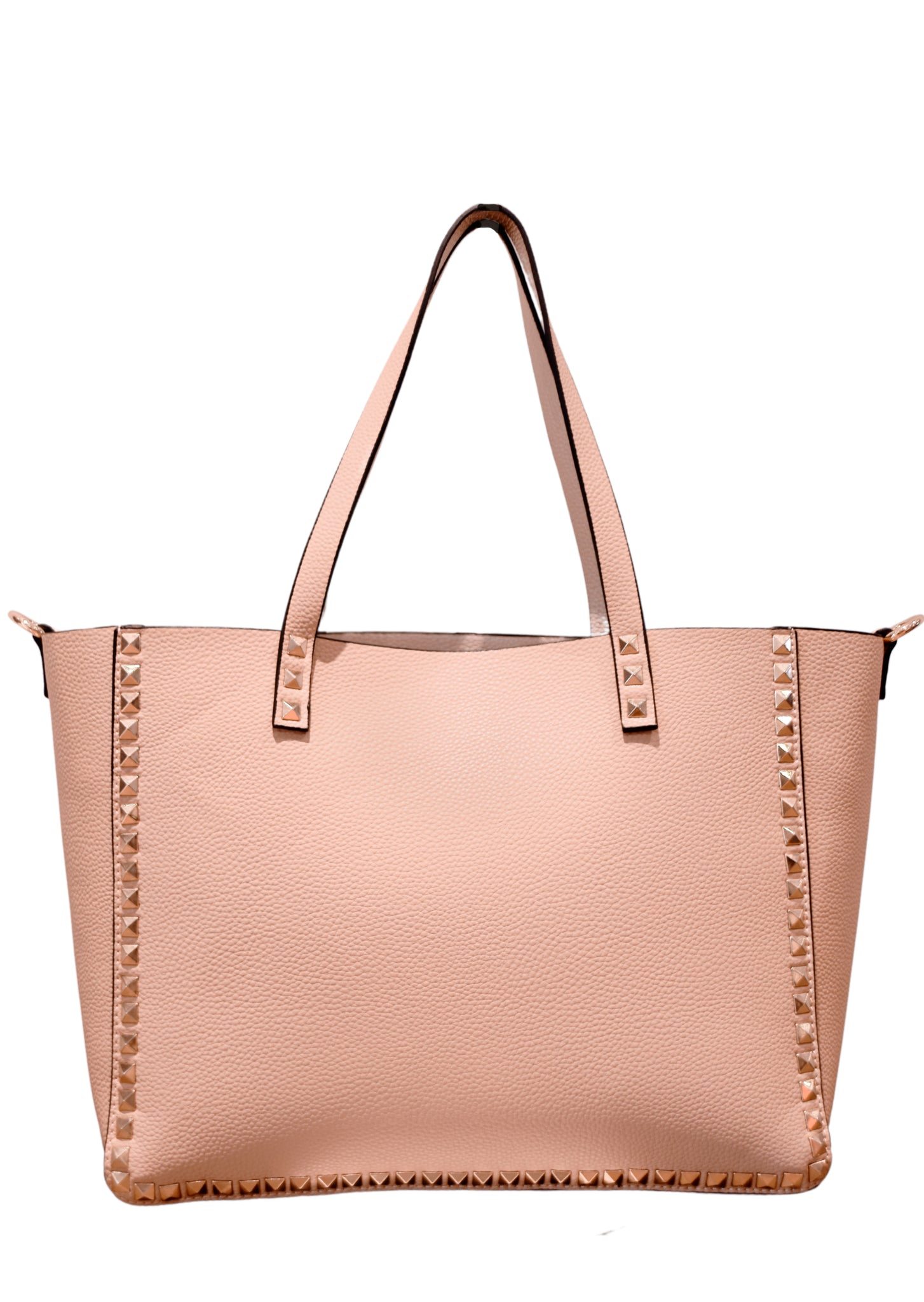 Vegan Two-Toned Tote Bag with Body Pouch COCONUDA